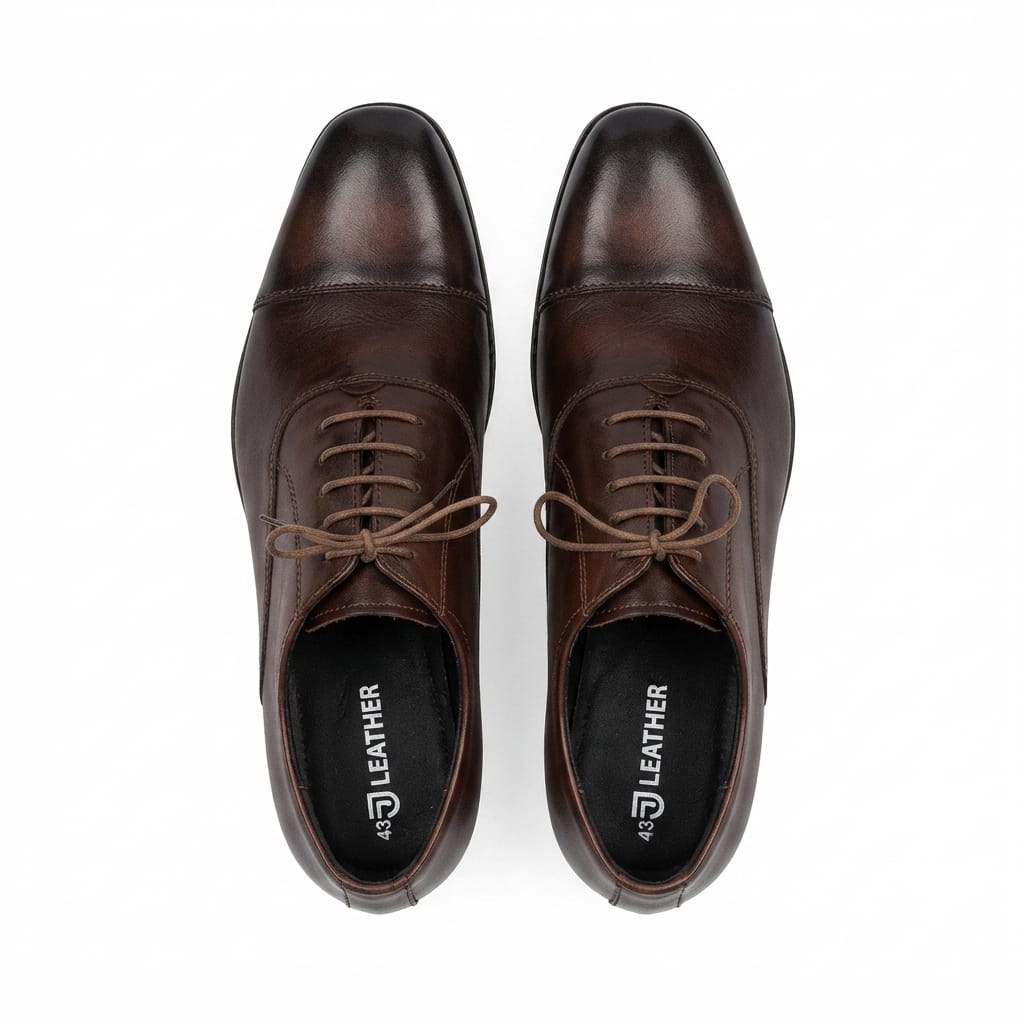 Leather Dark Brown Formal Oxford