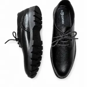 Jarifa Leather Men's Genuine Leather Casual Derby Shoes